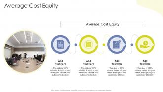 Average Cost Equity In Powerpoint And Google Slides Cpb