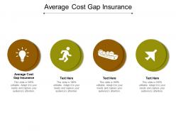 Average cost gap insurance ppt powerpoint presentation model inspiration cpb