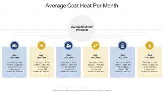 Average Cost Heat Per Month In Powerpoint And Google Slides Cpb