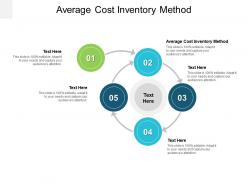 Average cost inventory method ppt powerpoint presentation outline inspiration cpb