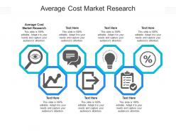 Average cost market research ppt powerpoint presentation portfolio clipart images cpb