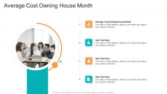Average Cost Owning House Month In Powerpoint And Google Slides Cpb