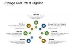 Average cost patent litigation ppt powerpoint presentation summary information cpb