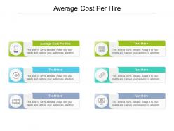 Average cost per hire ppt powerpoint presentation inspiration format cpb