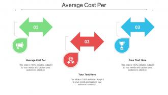 Average Cost Per Ppt Powerpoint Presentation Gallery Graphics Design Cpb