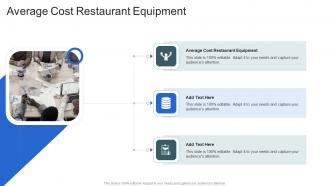 Average Cost Restaurant Equipment In Powerpoint And Google Slides Cpb
