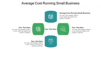 Average cost running small business ppt powerpoint presentation ideas files cpb