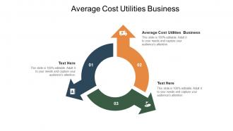 Average cost utilities business ppt powerpoint presentation professional templates cpb