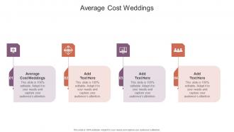 Average Cost Weddings In Powerpoint And Google Slides Cpb