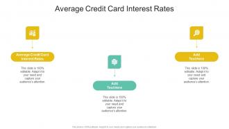 Average Credit Card Interest Rates In Powerpoint And Google Slides Cpb