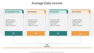 Average Daily Income In Powerpoint And Google Slides Cpb