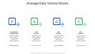Average Daily Volume Stocks In Powerpoint And Google Slides Cpb