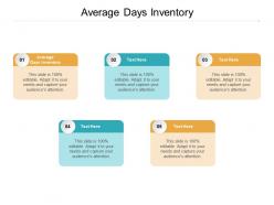 Average days inventory ppt powerpoint presentation pictures professional cpb