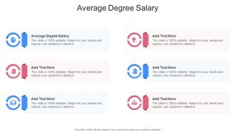 Average Degree Salary In Powerpoint And Google Slides Cpb