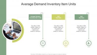 Average Demand Inventory Item Units In Powerpoint And Google Slides Cpb
