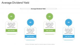 Average Dividend Yield In Powerpoint And Google Slides Cpb