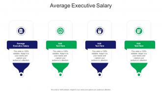 Average Executive Salary In Powerpoint And Google Slides Cpb