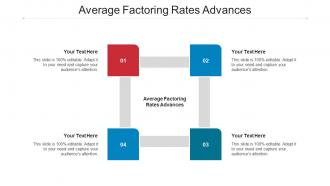 Average Factoring Rates Advances Ppt Powerpoint Presentation Infographic Cpb