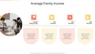 Average Family Income In Powerpoint And Google Slides Cpb