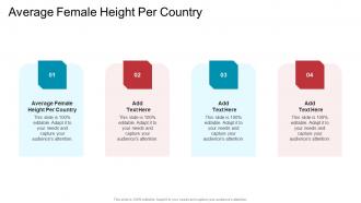 Average Female Height Per Country In Powerpoint And Google Slides Cpb