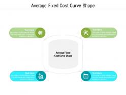 Average fixed cost curve shape ppt powerpoint presentation professional clipart cpb