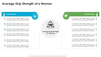 Average Grip Strength Of A Woman In Powerpoint And Google Slides Cpp