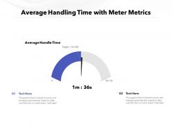 Average Handling Time With Meter Metrics