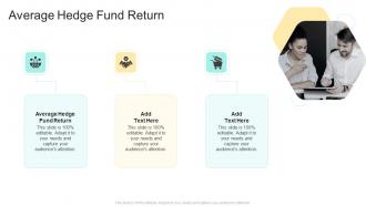 Average Hedge Fund Return In Powerpoint And Google Slides Cpb