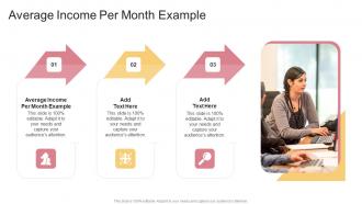 Average Income Per Month Example In Powerpoint And Google Slides Cpb