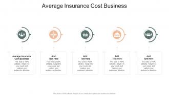 Average Insurance Cost Business In Powerpoint And Google Slides Cpb