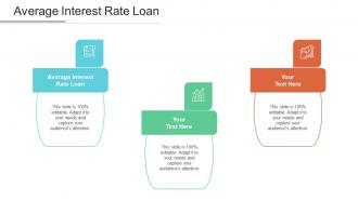 Average interest rate loan ppt powerpoint presentation slides tips cpb