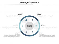 Average inventory ppt powerpoint presentation infographic template objects cpb