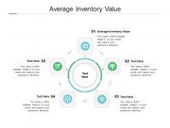 Average inventory value ppt powerpoint presentation show summary cpb