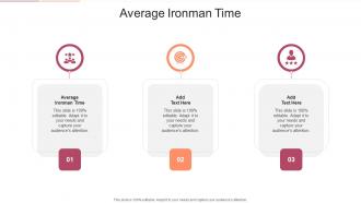 Average Ironman Time In Powerpoint And Google Slides Cpb