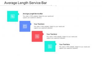 Average Length Service Bar Ppt Powerpoint Presentation Styles Master Slide Cpb