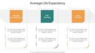 Average Life Expectancy In Powerpoint And Google Slides Cpb