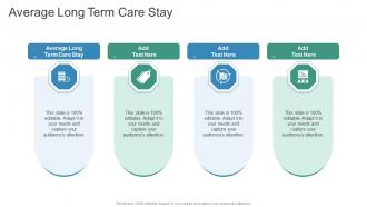 Average Long Term Care Stay In Powerpoint And Google Slides Cpb