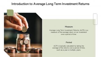 Average Long Term Investment Returns powerpoint presentation and google slides ICP Professional Captivating
