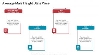 Average Male Height State Wise In Powerpoint And Google Slides Cpb