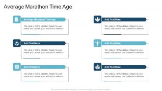 Average Marathon Time Age In Powerpoint And Google Slides Cpb