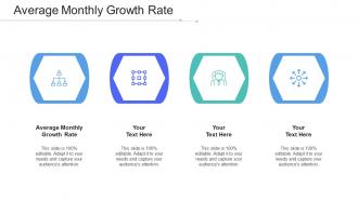 Average Monthly Growth Rate Ppt Powerpoint Presentation Ideas Example Topics Cpb