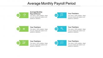 Average monthly payroll period ppt powerpoint presentation slides guide cpb