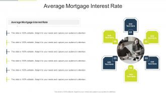 Average Mortgage Interest Rate In Powerpoint And Google Slides Cpb