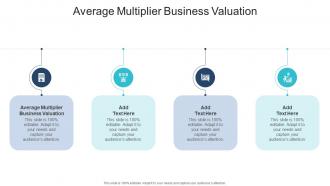 Average Multiplier Business Valuation In Powerpoint And Google Slides Cpb