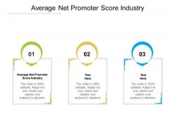 Average net promoter score industry ppt powerpoint presentation file example topics cpb