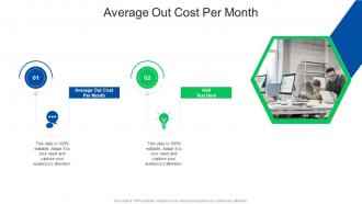 Average Out Cost Per Month In Powerpoint And Google Slides Cpb