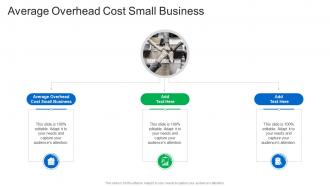 Average Overhead Cost Small Business In Powerpoint And Google Slides Cpb