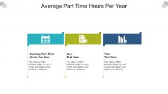 Average part time hours per year ppt powerpoint presentation outline model cpb