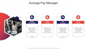 Average Pay Manager In Powerpoint And Google Slides Cpb