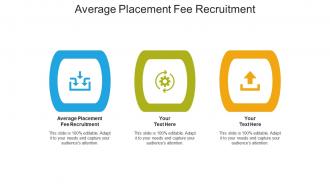 Average placement fee recruitment ppt powerpoint presentation ideas inspiration cpb